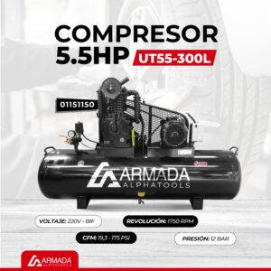 COMPRESOR 5.5HP (UT55-300L)