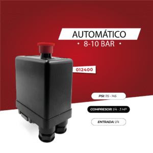 COMPRESOR AUTOMÁTICO 1/4 8-10BAR