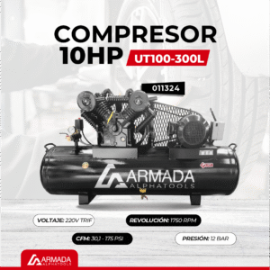 COMPRESOR 10HP (UT100-300L) TRIF