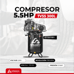 COMPRESOR 5.5HP (300) INDUSTRIAL
