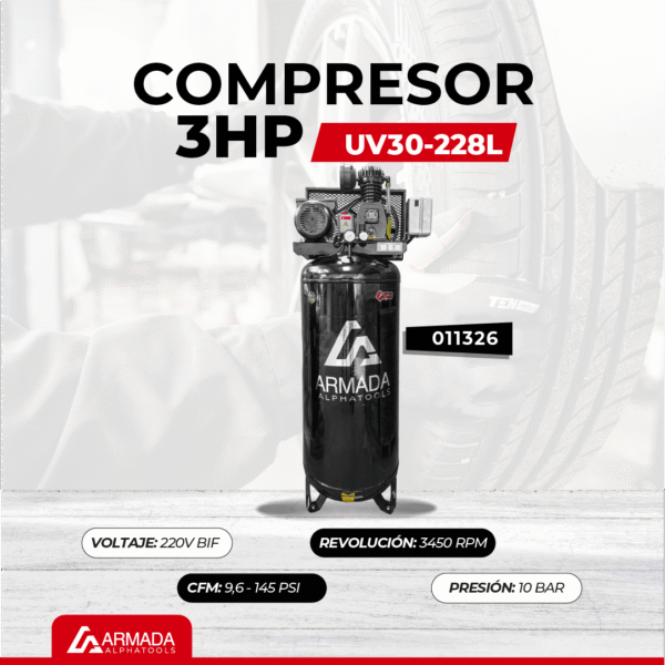 COMPRESOR 3HP (UV30-228L)
