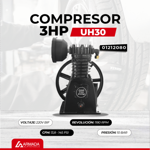 COMPRESOR 3HP (UH30)