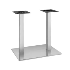 BASE BAR YY-A003 ACERO CUADRADA DOBLE SN B40X70CM