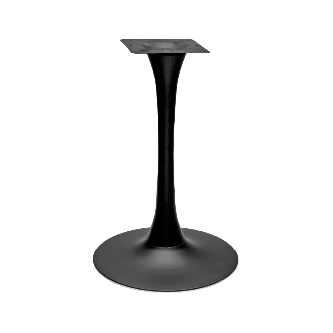 BASE BAR YY-B017 HIERRO NEGRA REDONDA 72X B51CM