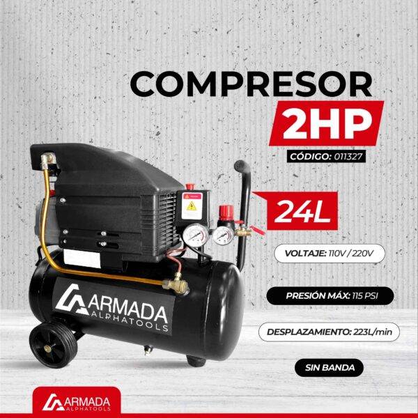 COMPRESOR 2HP (24L)