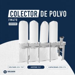 COLECTOR POLVO 7HP TRIFÁSICO