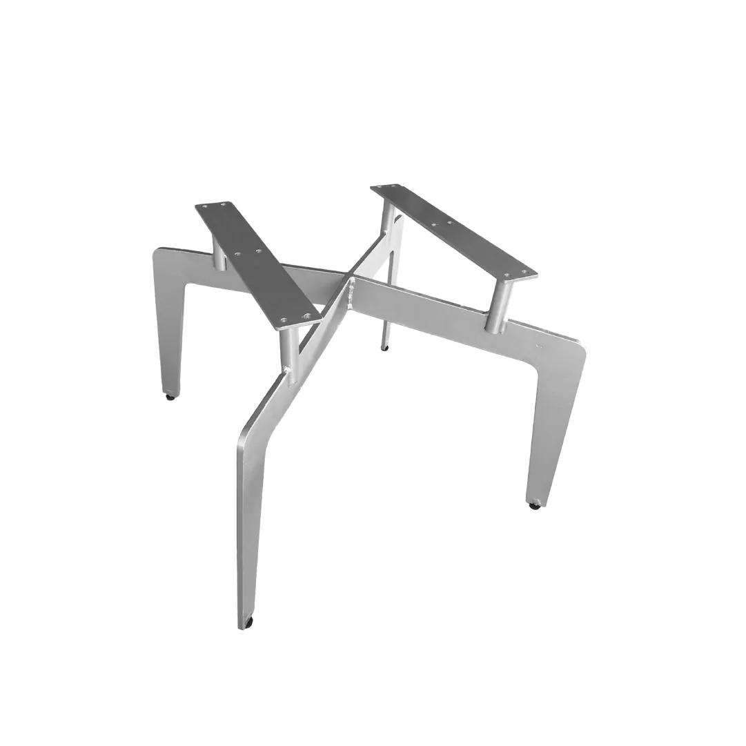 BASE CENTRO YY-C006 HIERRO PLATA 37.5X48X48CM