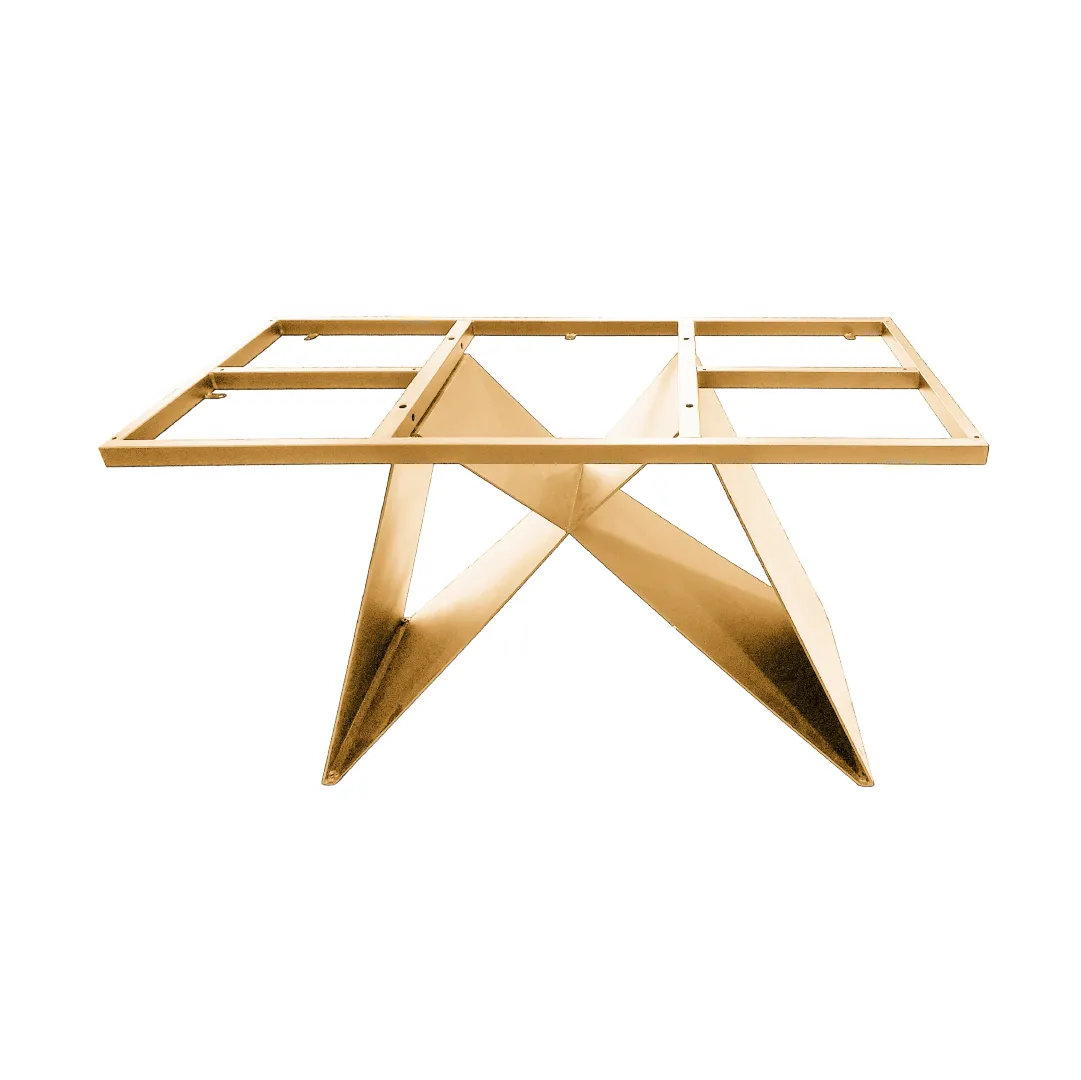 BASE COMEDOR YY-C010 DORADO 71X120X50CM