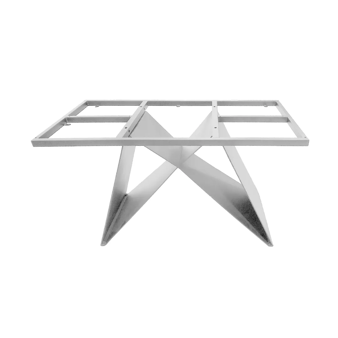 BASE COMEDOR YY-C010 PLATA 71X120X50CM