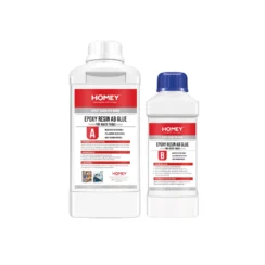 RESINA EPÓXICA LITRO +1 CATALIZADOR TRANSPARENTE HOMEY