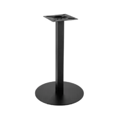 BASE MESA YY-B009 ACERO NEGRO REDONDO